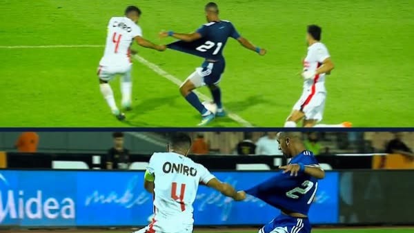 شد لاعب أبو قير 