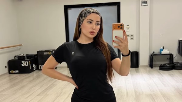 نسرين طافش تتألق في ظهور جديد بالجيم نسرين طافش تتألق في ظهور جديد بالجيم