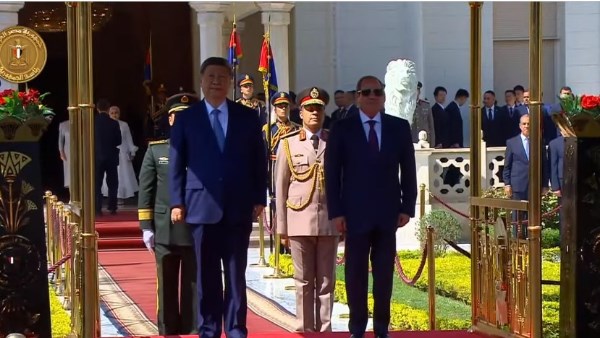 الرئيس السيسي ونظيره الصيني
