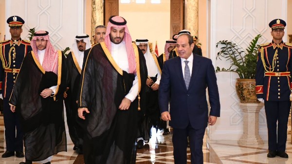 الرئيس السيسي والأمير محمد بن سلمان