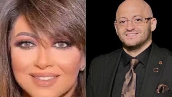 هالة صدقي ومحاميها شريف حافظ 