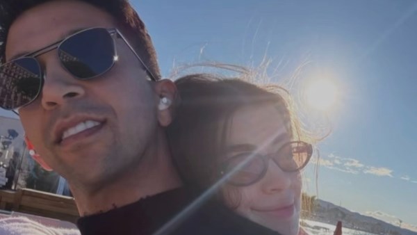 ليلي زاهر وزوجها