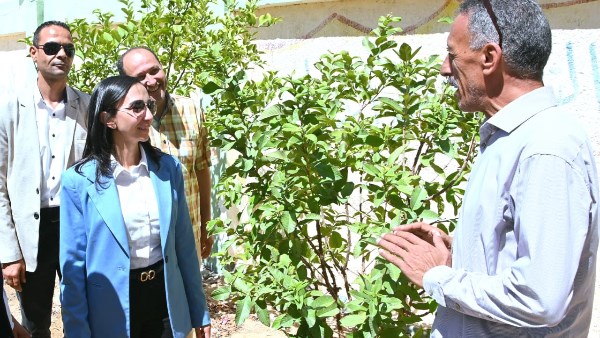 محافظ البحيرة تتفقد المبادرة الرئاسية «100 مليون شجرة»