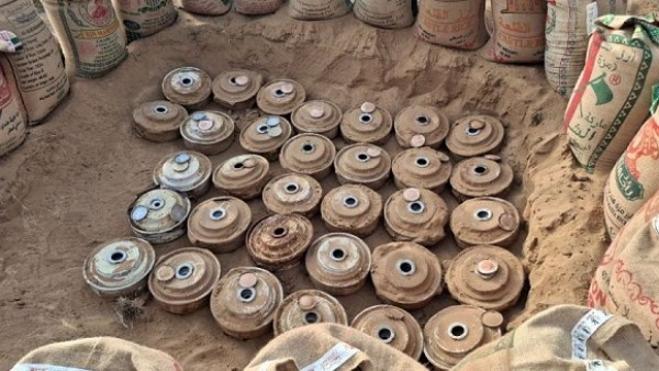 "مسام" ينزع 2166 لغمًا وذخيرة في اليمن منذ مطلع سبتمبر