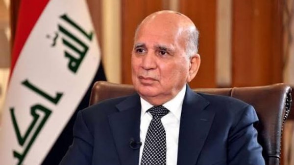 وزير خارجية العراق: ندعم الخيار الدبلوماسي لوقف الحرب وإعادة فتح مضيق هرمز