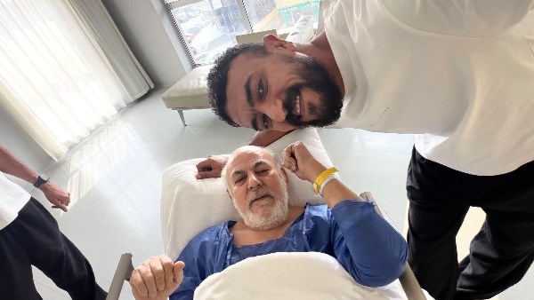 أحمد العوضي يطلب الدعاء لوالده بعد دخوله المستشفى: "قوم بالسلامة يا وحش الوحوش"