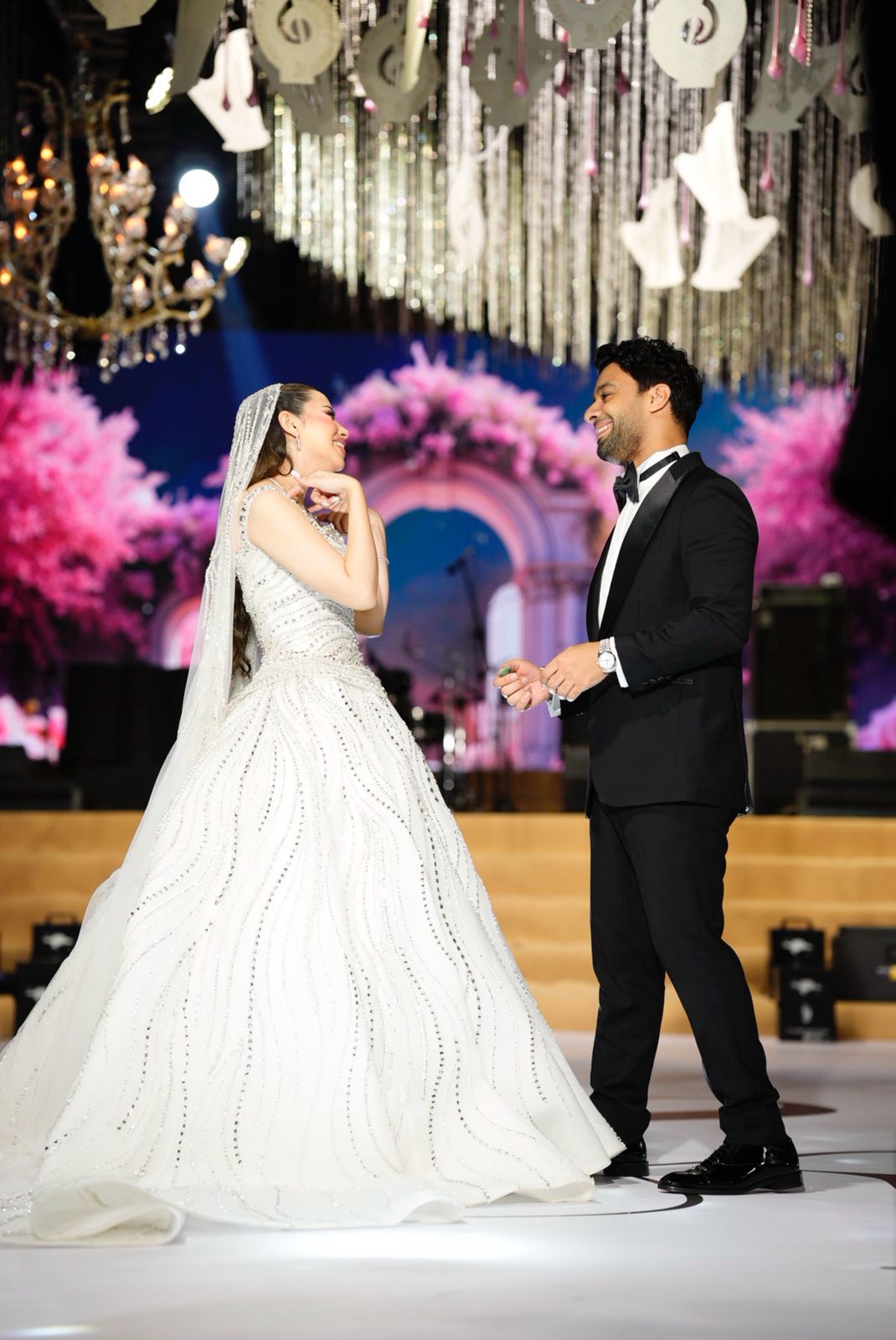 زفاف أحمد جمال وفرح الموجي