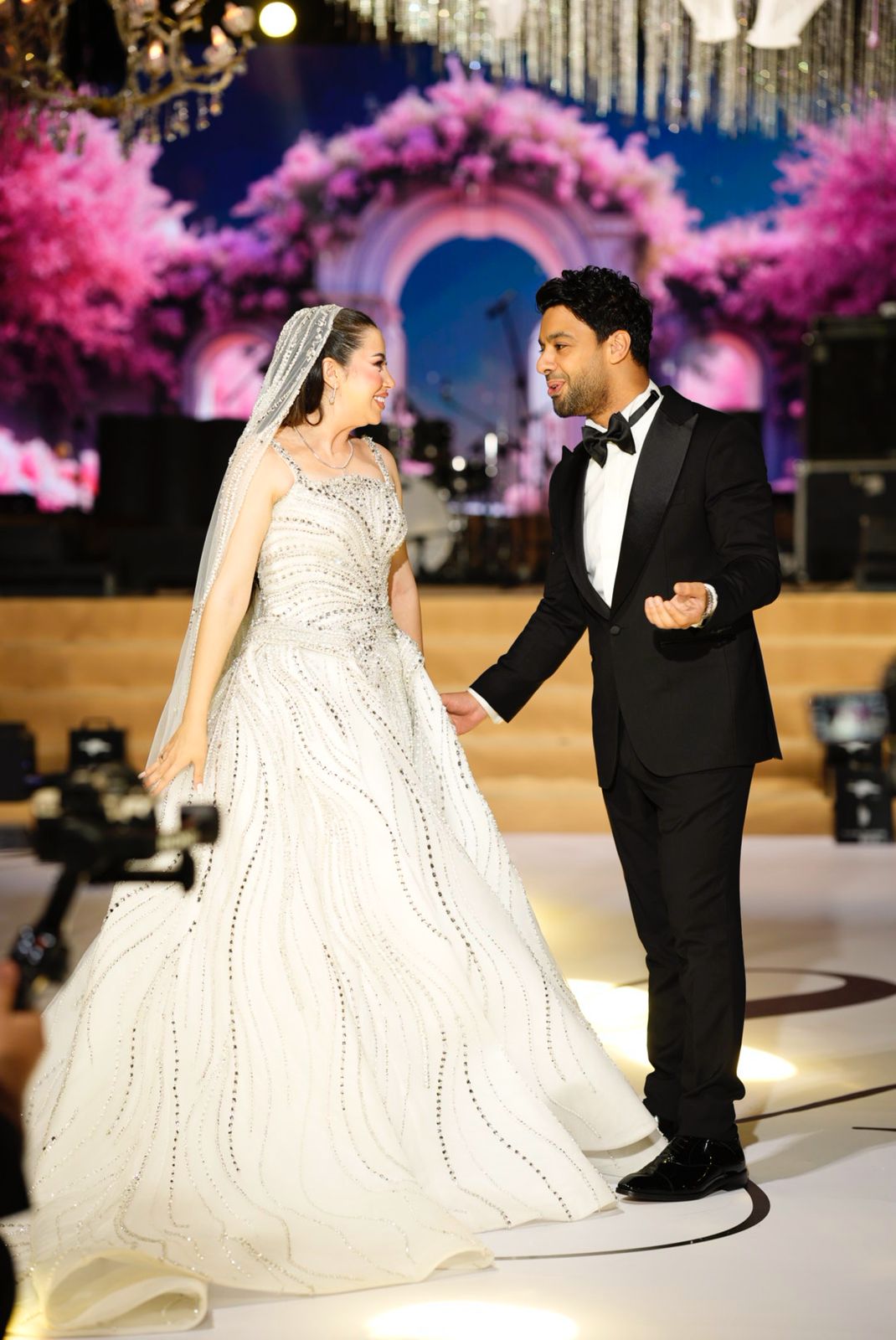 زفاف أحمد جمال وفرح الموجي