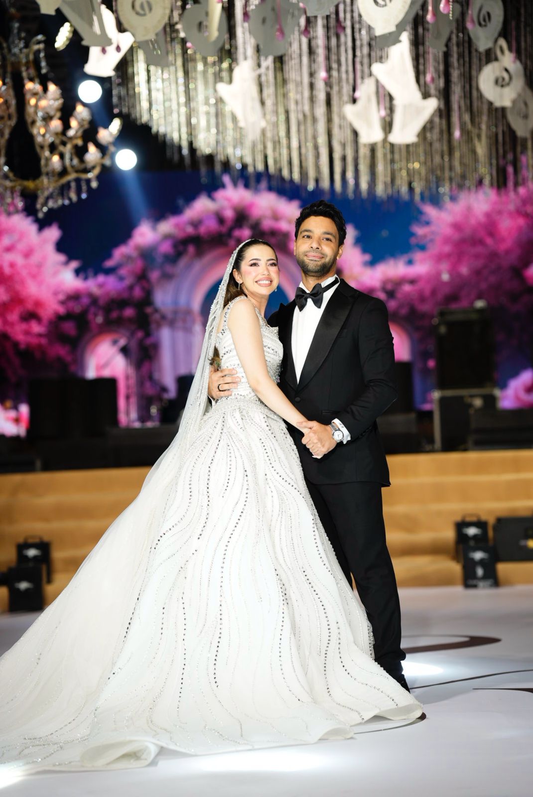 زفاف أحمد جمال وفرح الموجي