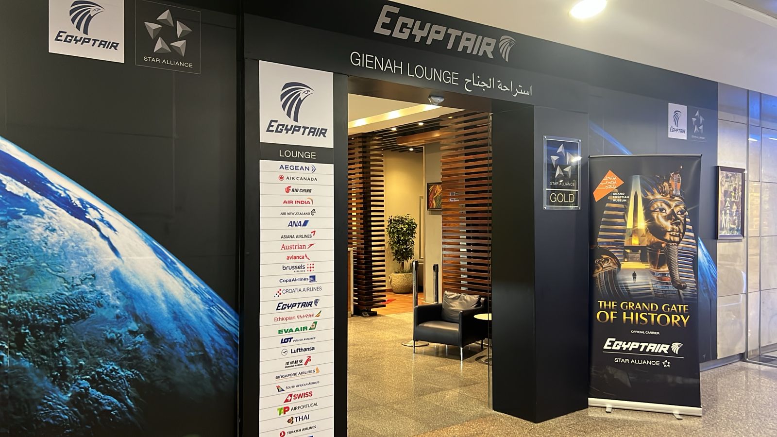 حملة دعاية دولية مصر للطيران تحلق بطائرة مزينة بالكامل بشعار المتحف حول العالم.. صور