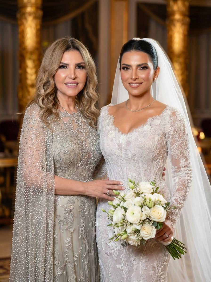 نادية مصطفى تشارك صورا من حفل زفاف ابنتها