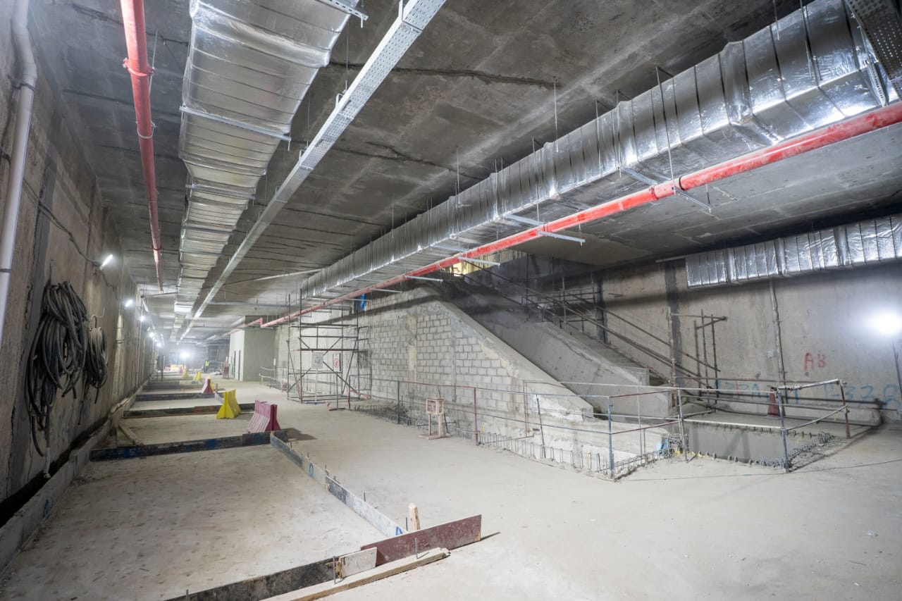 النقل تكشف صورا جديدة للمرحلة الأولى من الخط الرابع لمترو الأنفاق