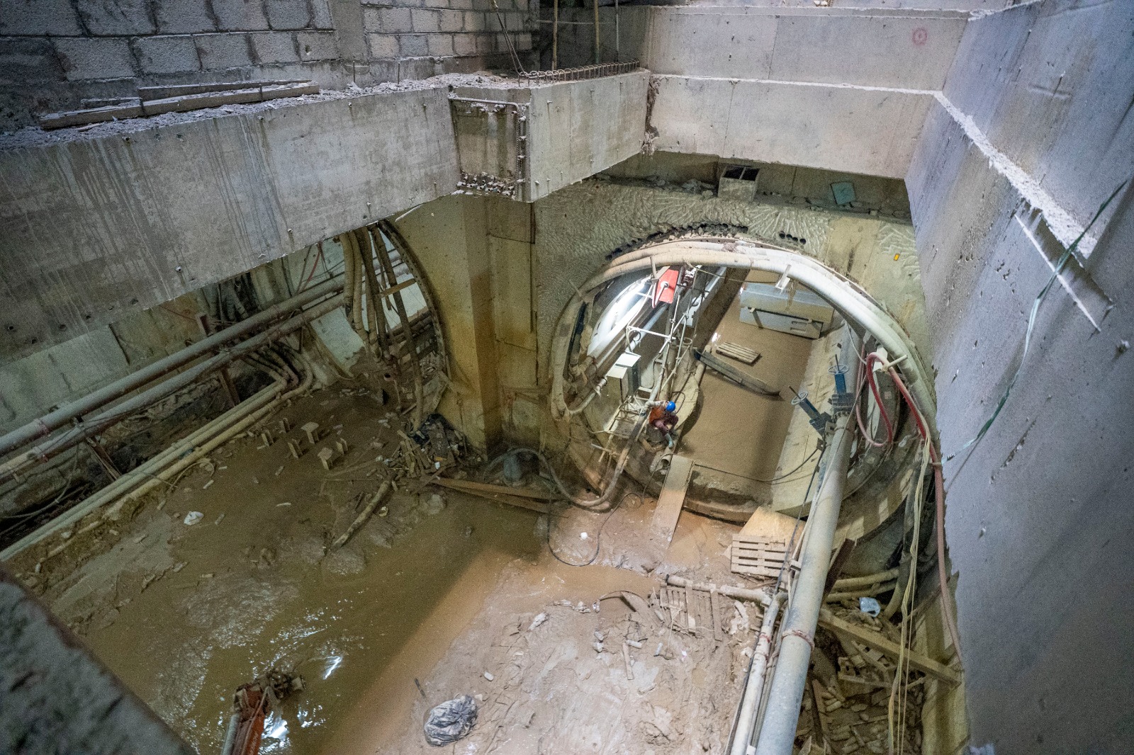 النقل تكشف صورا جديدة للمرحلة الأولى من الخط الرابع لمترو الأنفاق