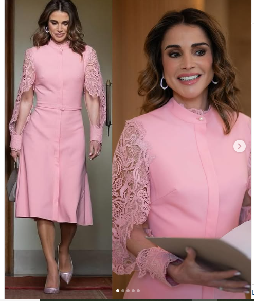 مساحة نت | بين الأناقة والبساطة: الملكة رانيا تتألق في الفاتيكان بإطلالة تخطف الأنظار (صور)