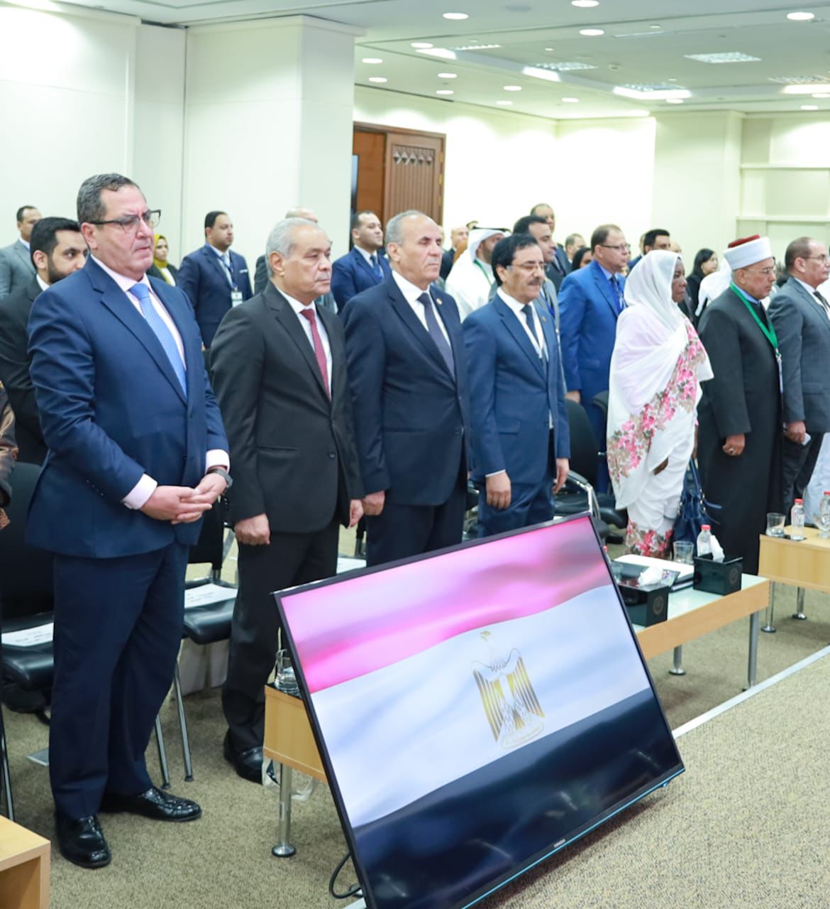بدء الجلسة الافتتاحية للمؤتمر العربي الأول للقضاء برعاية هيئة قضايا الدولة.. صور