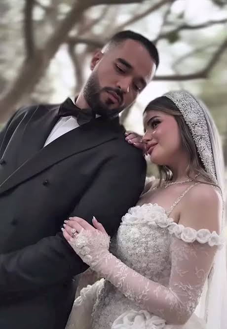 أبنة محمد فؤاد في حفل زفافها