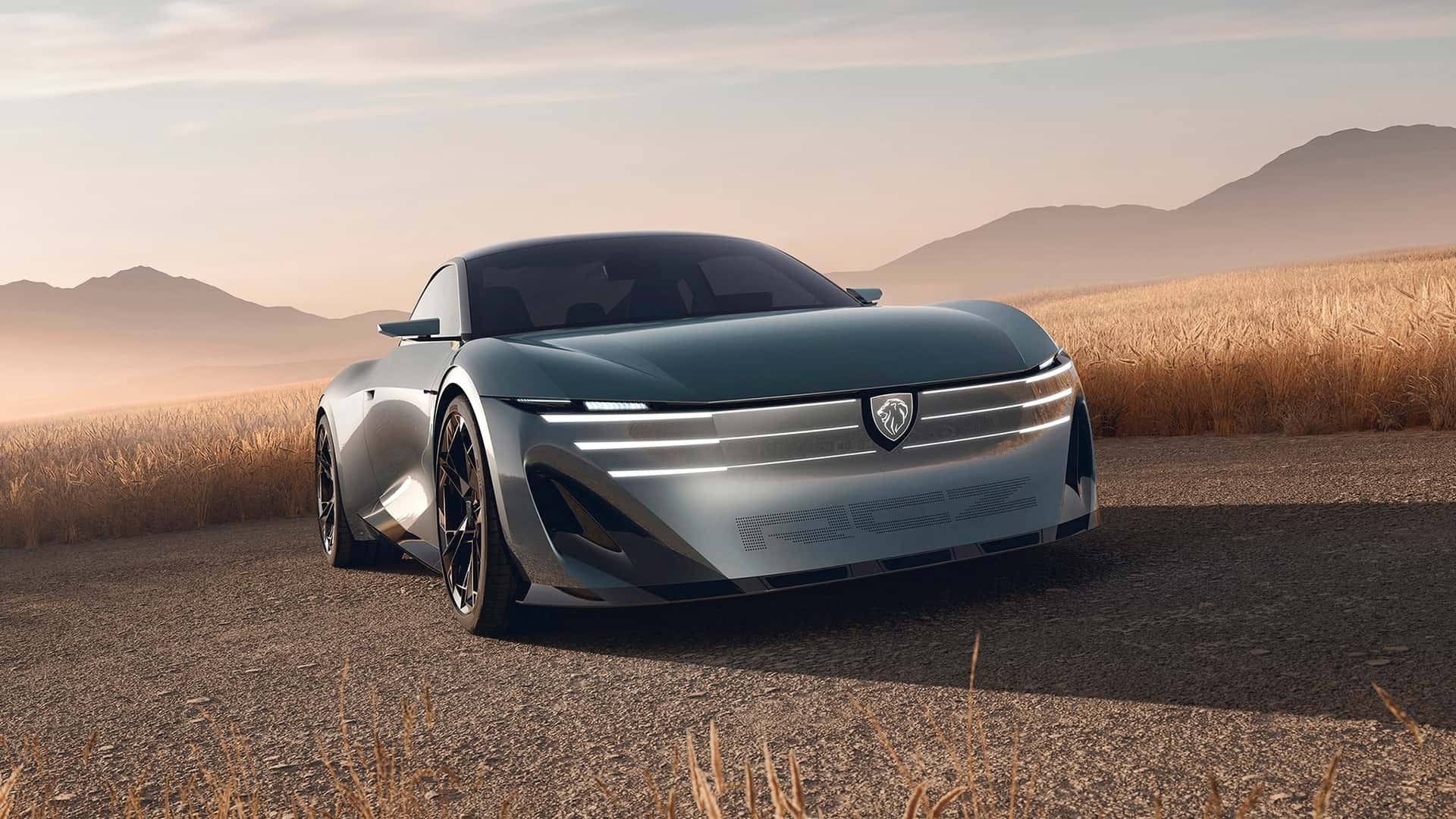 سيارة بيجو RCZ Vision الاختبارية