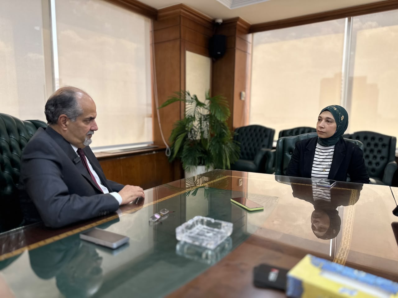 أيمن عبد الحميد خلال حواره لـ"صدى البلد"