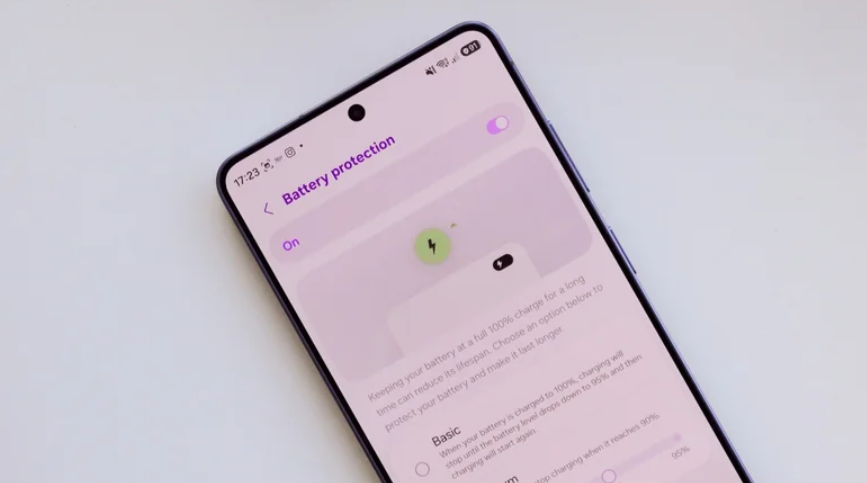 ميزة حماية البطارية Battery Protection