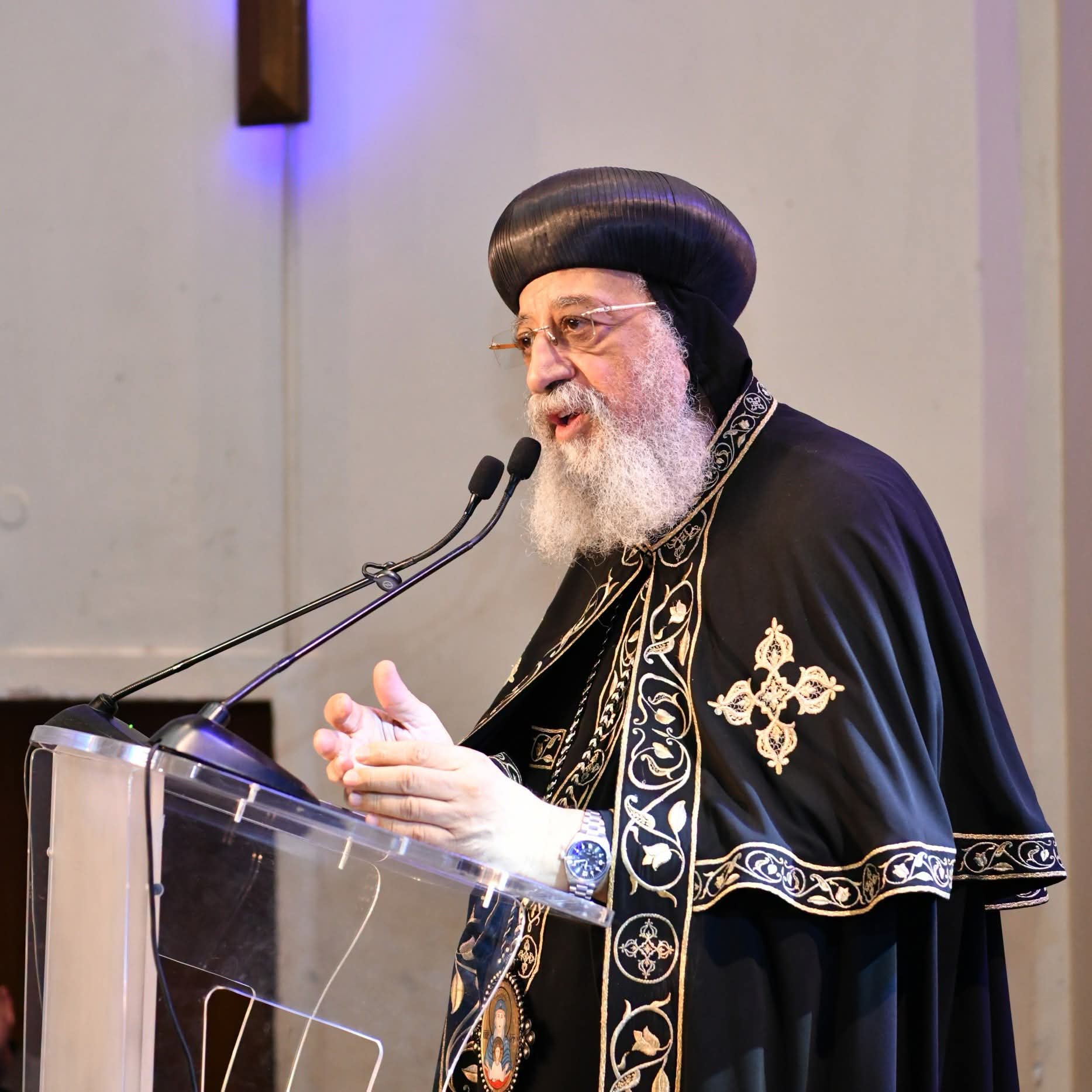 نماذج من معرض الفن والعمارة القبطية