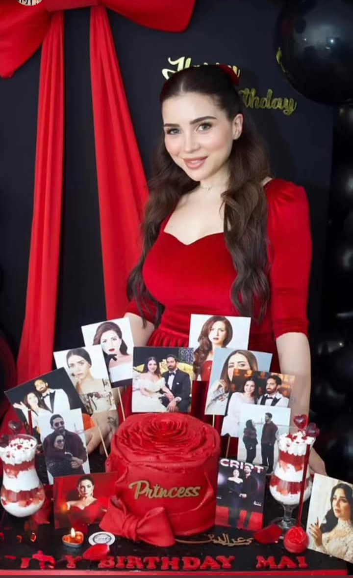 إطلالة مي عز الدين في عيد ميلادها